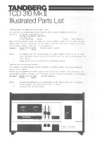 Tandberg TCD-310 - Service Manual-3